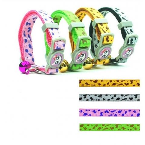 Vòng cổ khóa in đốm 1 cm